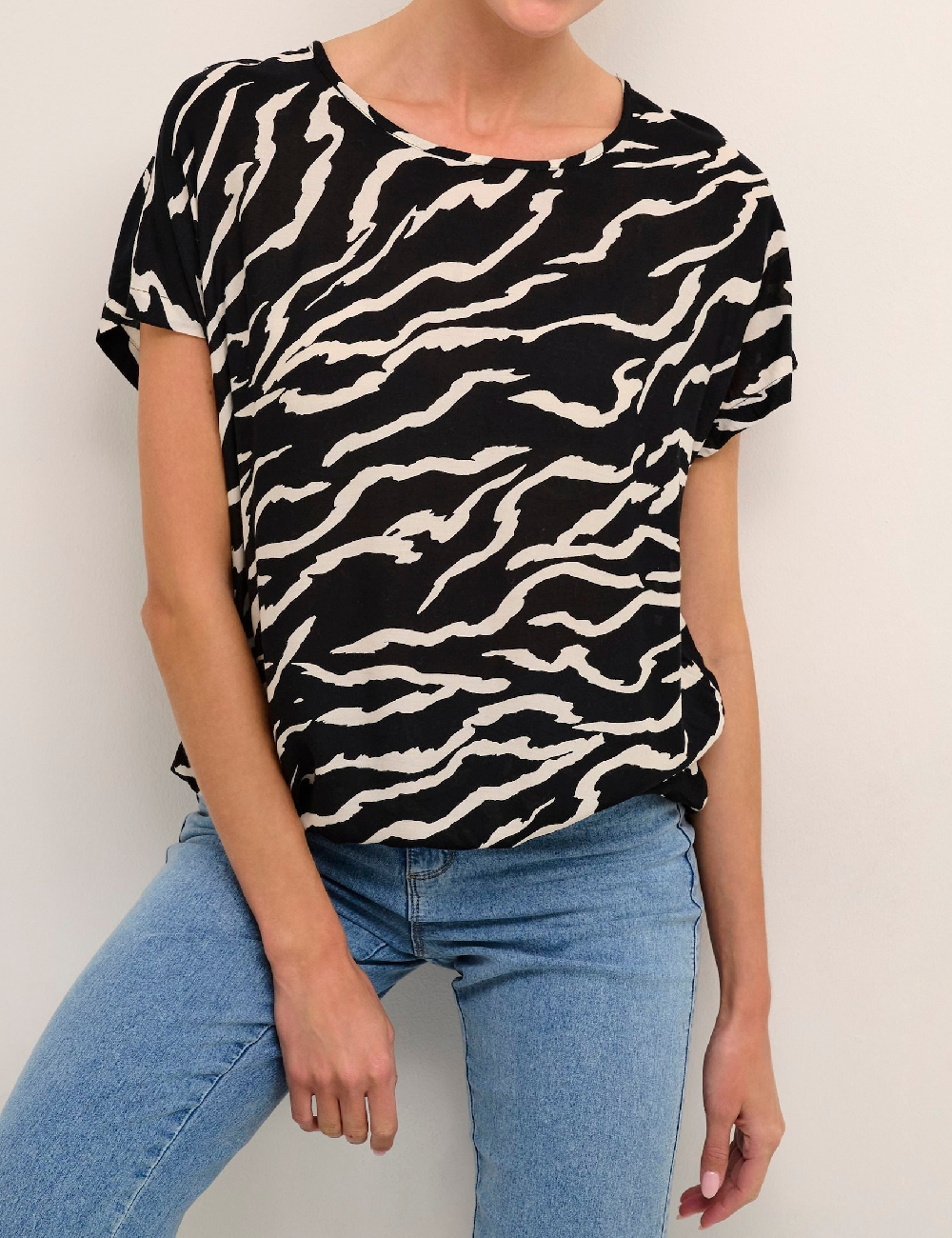 Bluza Kaffe, negru