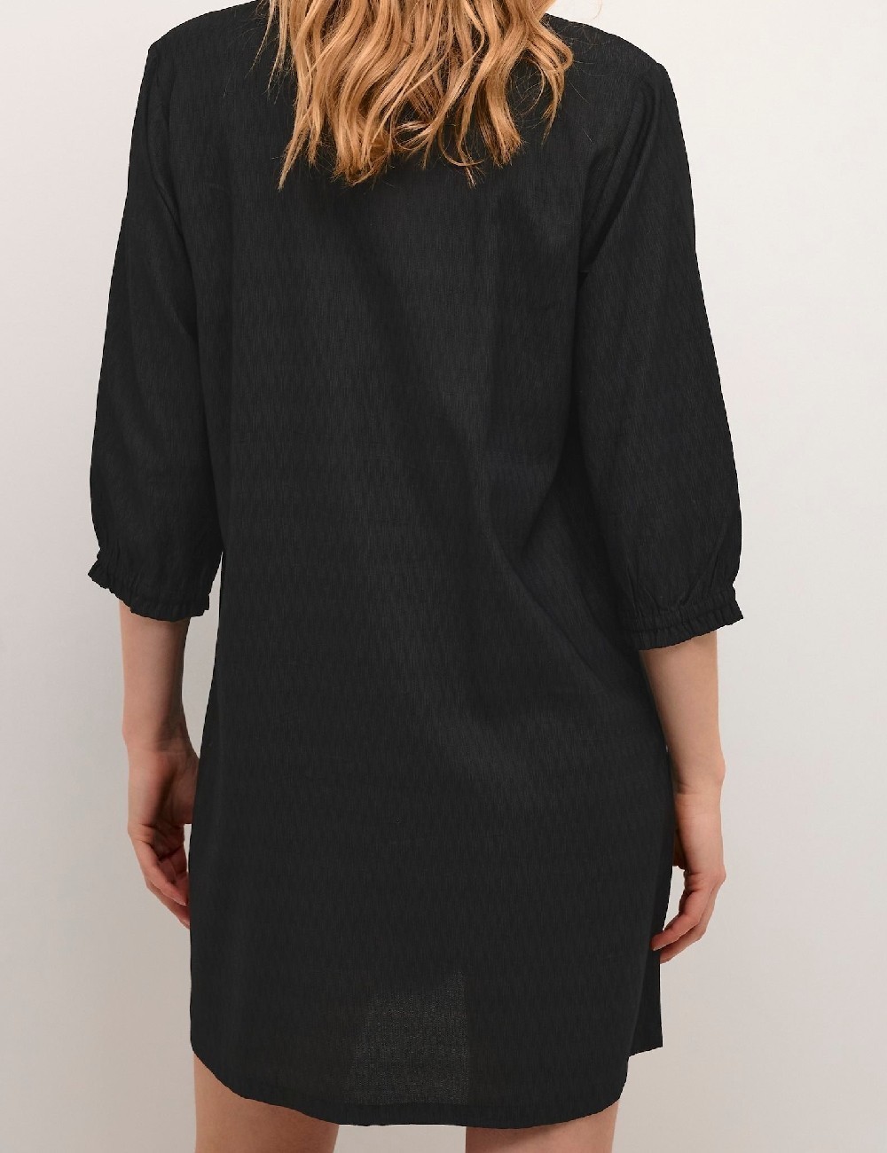Rochie scurta Cream, negru - 1 | YEO