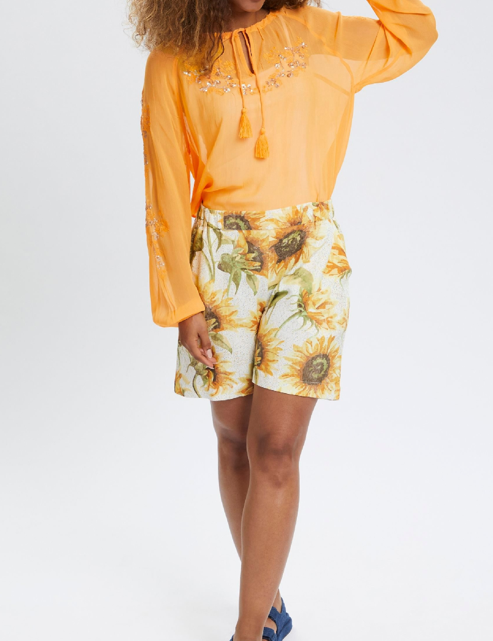 Bluza Cream, portocaliu