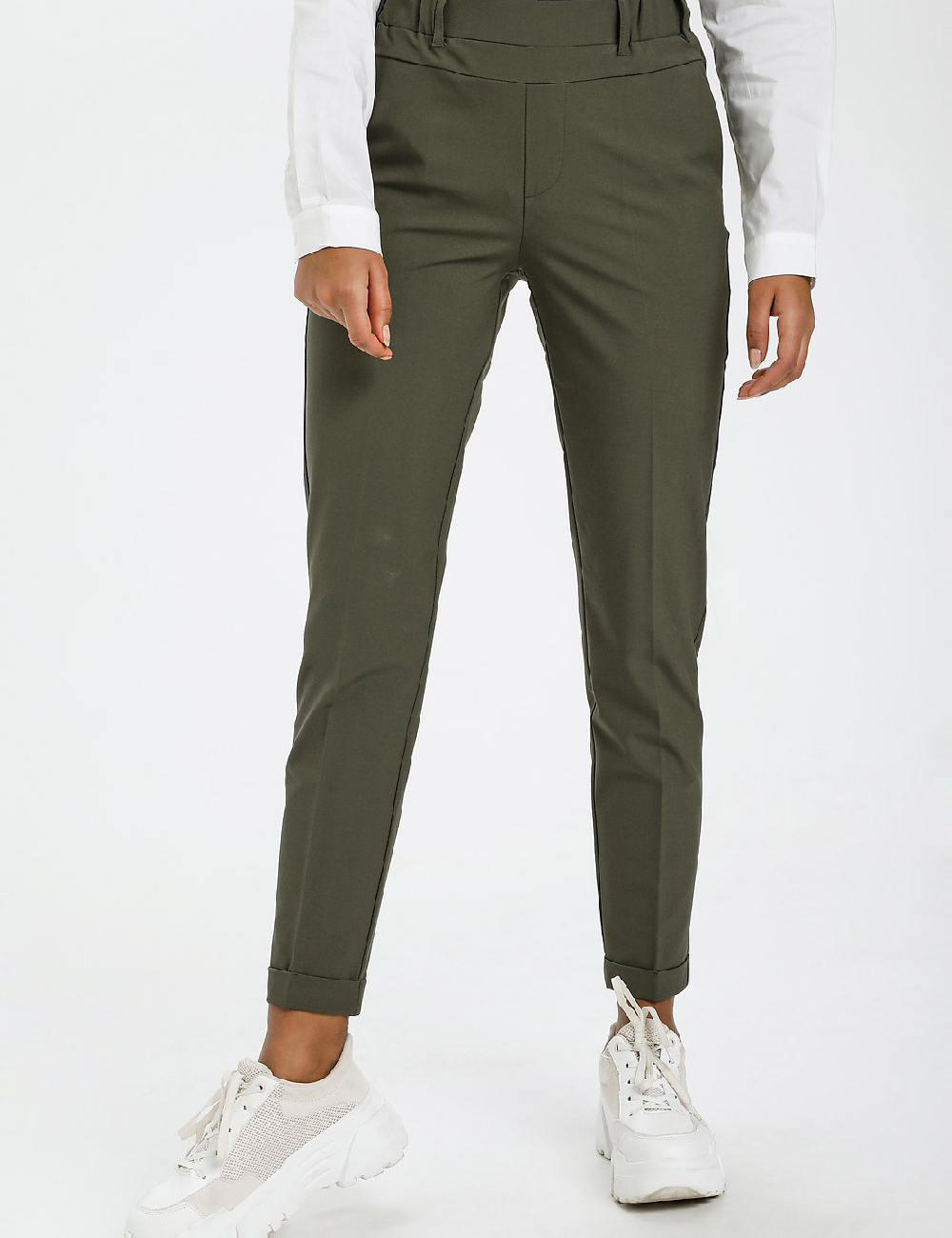 Pantaloni Kaffe, verde
