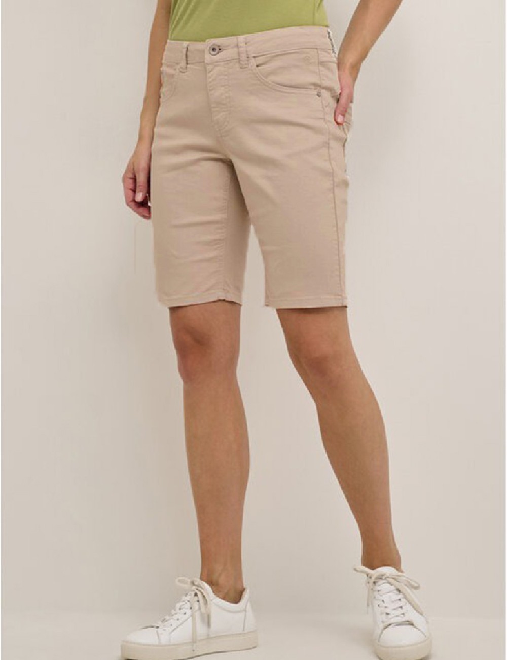 Pantaloni scurti Cream, crem - 1 | YEO