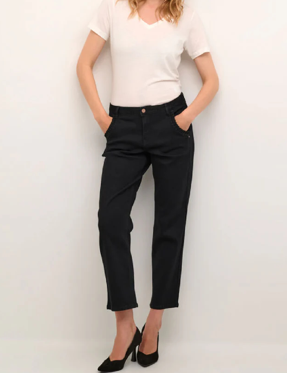 Blugi Cream, negru
