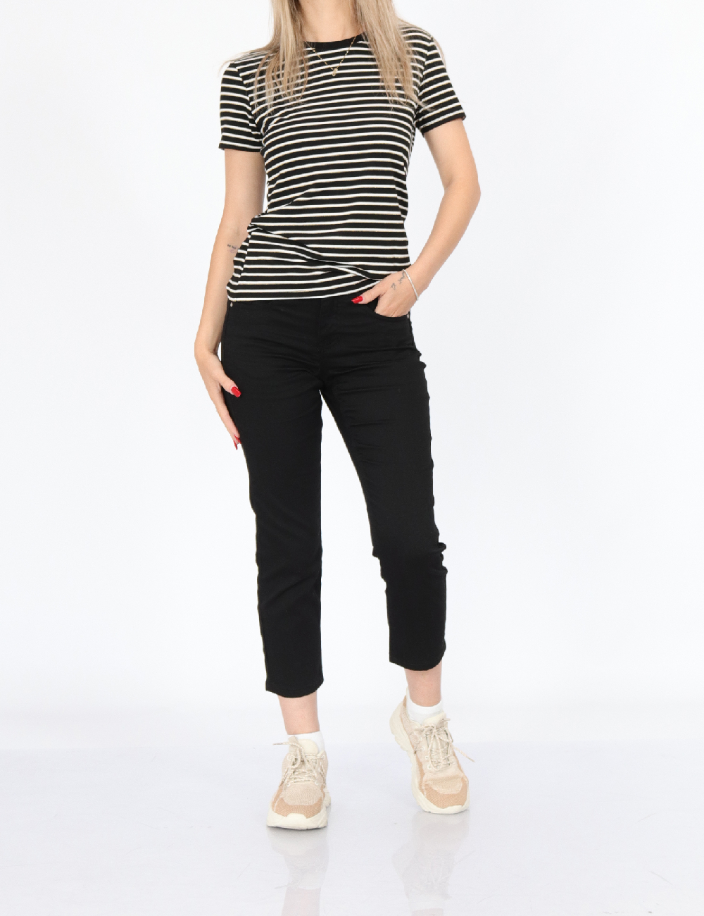 Blugi Cream, negru