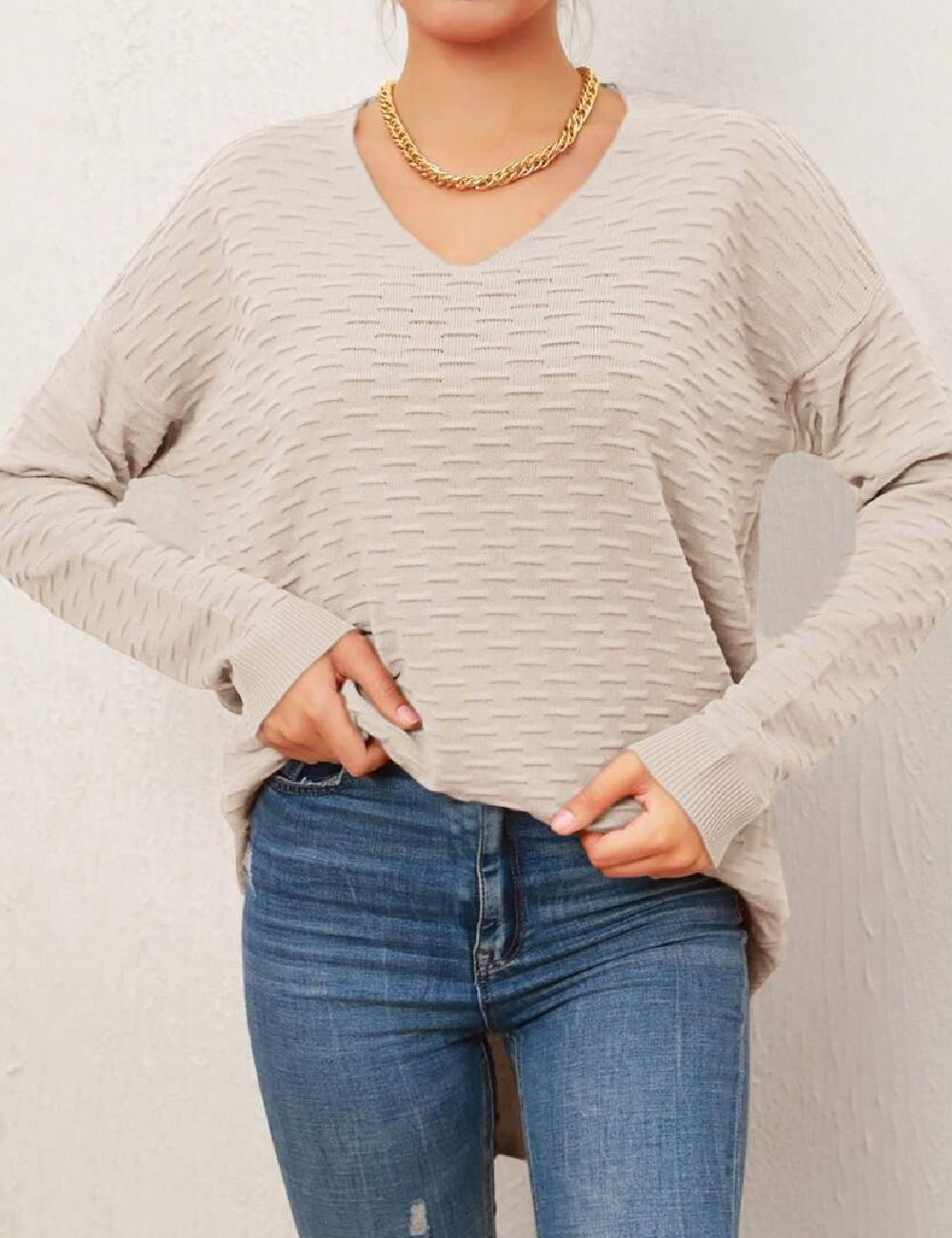 Bluza SHEIN, crem