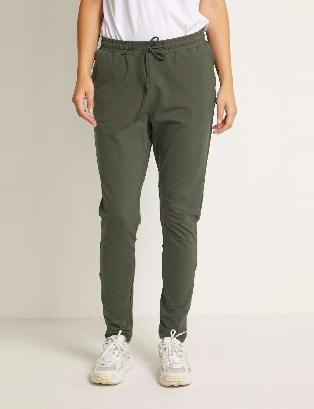 Pantaloni Kaffe, verde