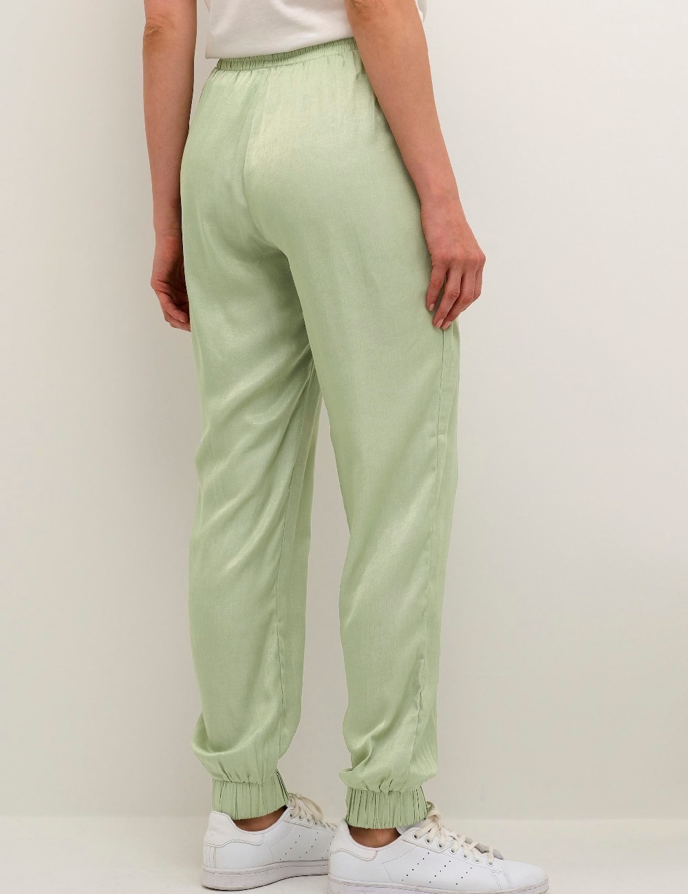 Pantaloni Cream, verde - 1 | YEO