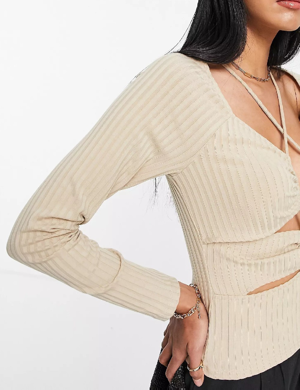 Bluza Top Shop, crem - 1 | YEO