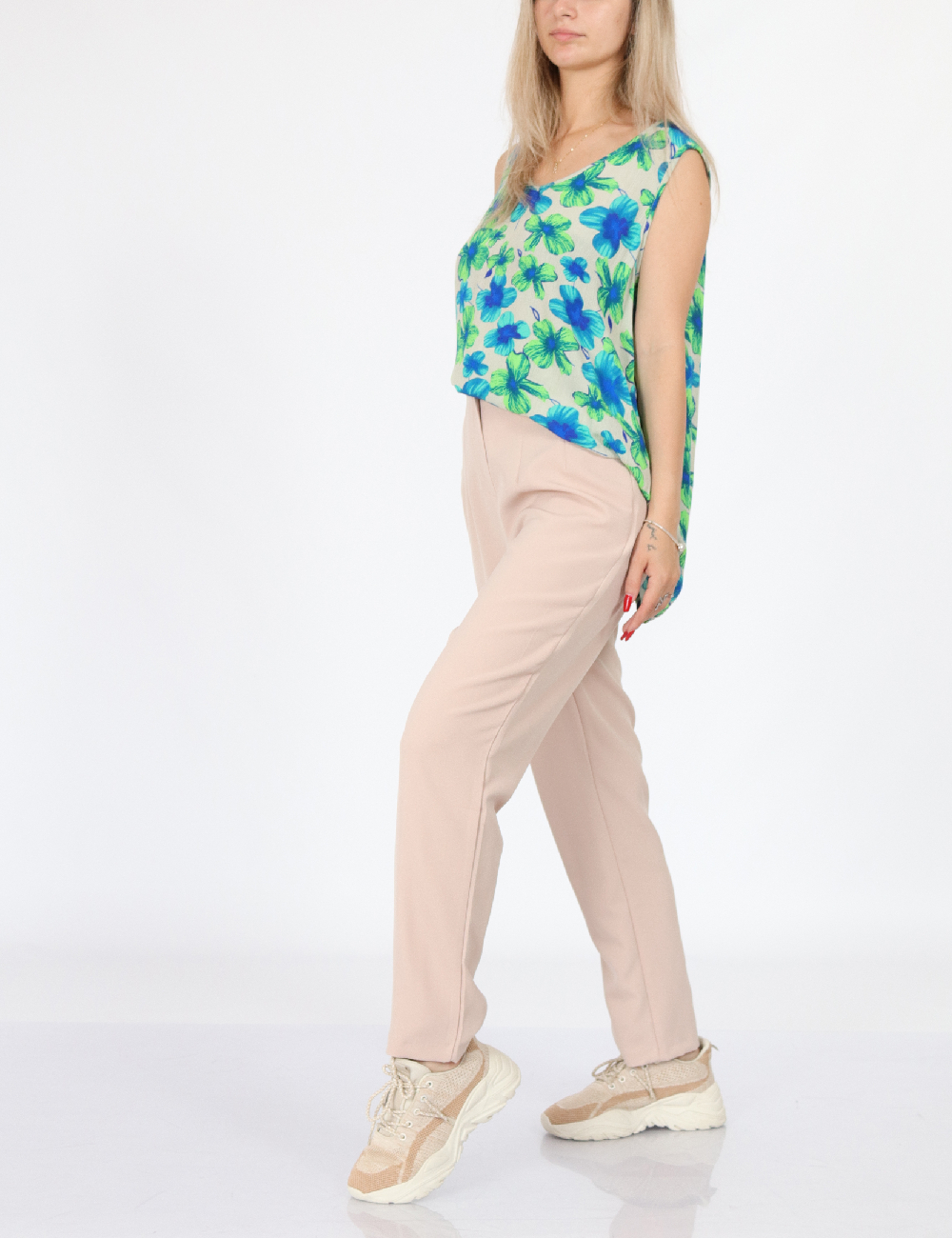 Pantaloni SHEIN, crem