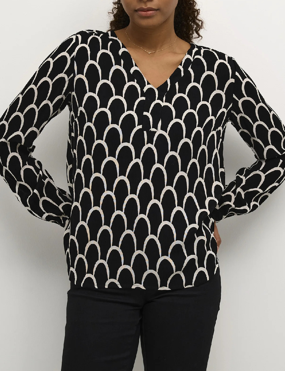 Bluza Kaffe, negru