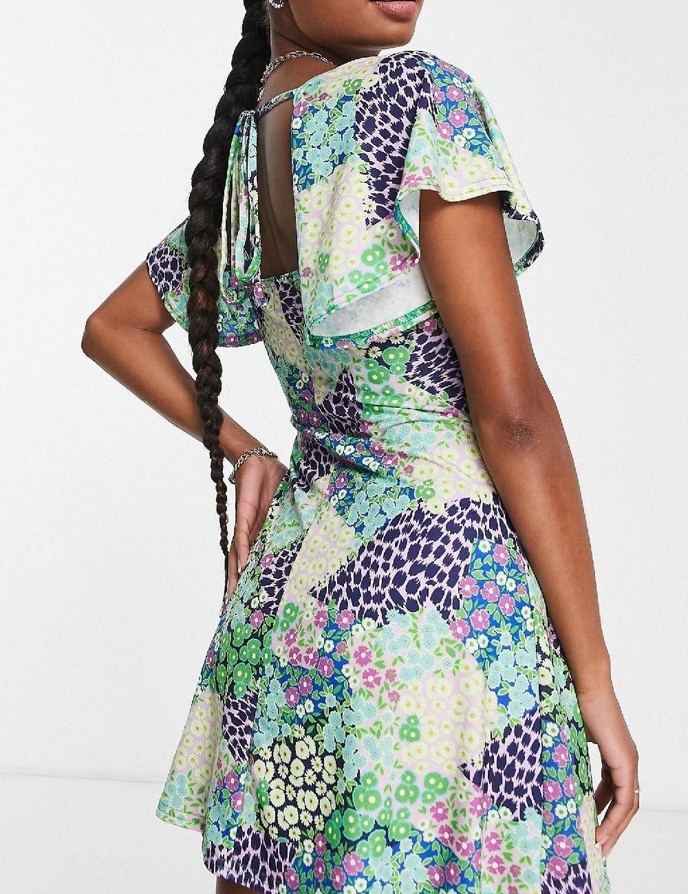 Rochie scurta ASOS, mix culori - 1 | YEO