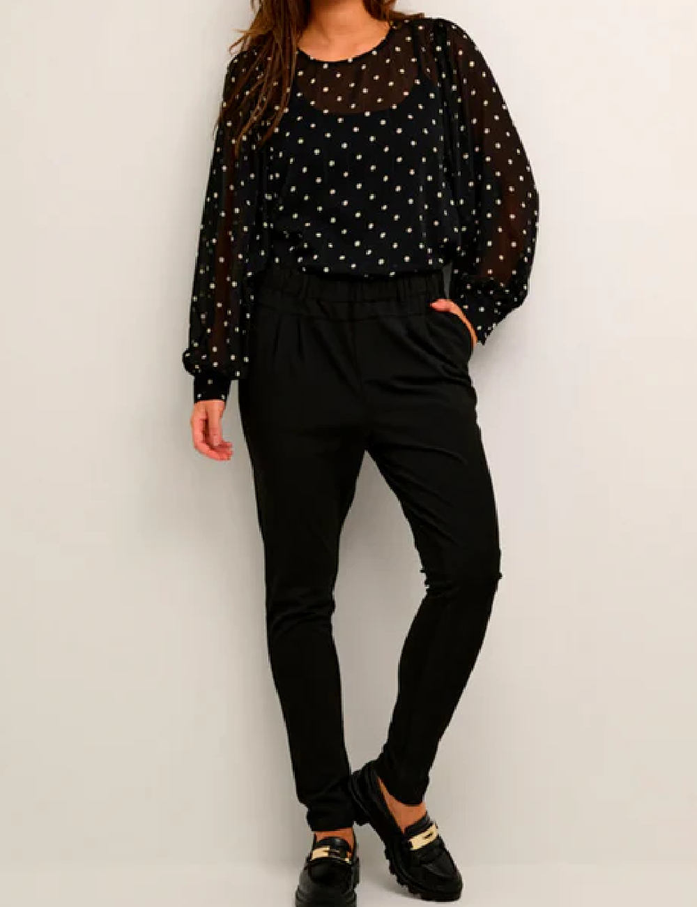 Bluza Kaffe, negru