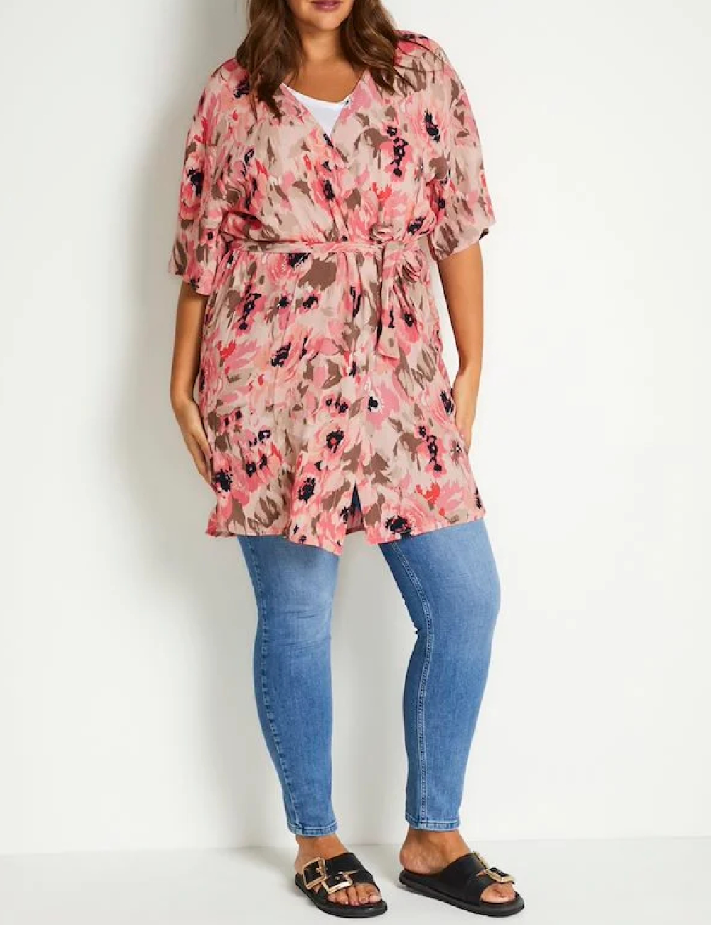 Kimono Kaffe Curve, roz