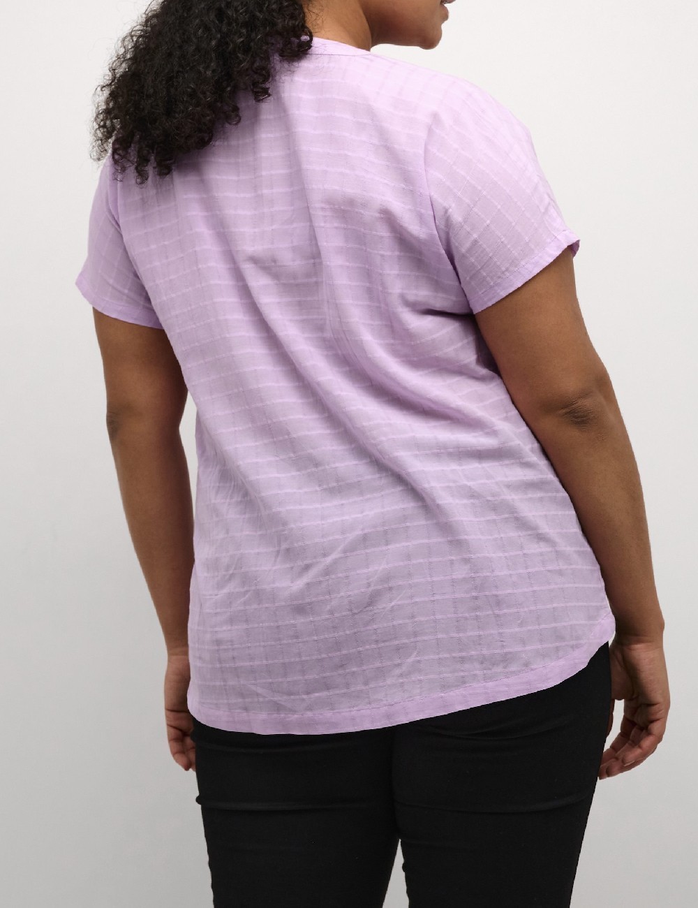 Bluza Kaffe Curve, mov - 1 | YEO