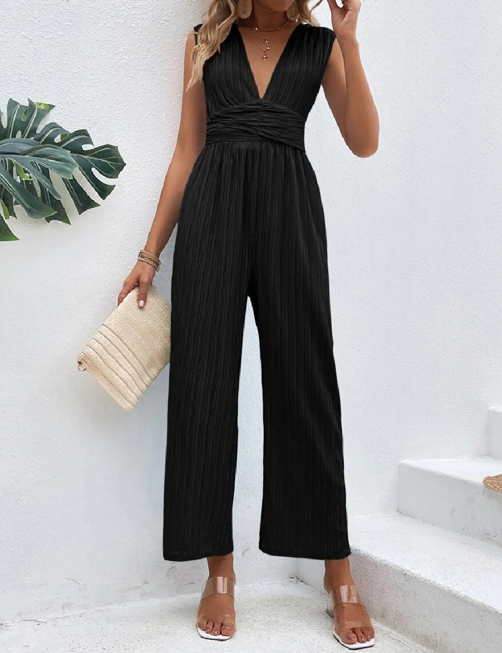 Salopeta SHEIN, negru