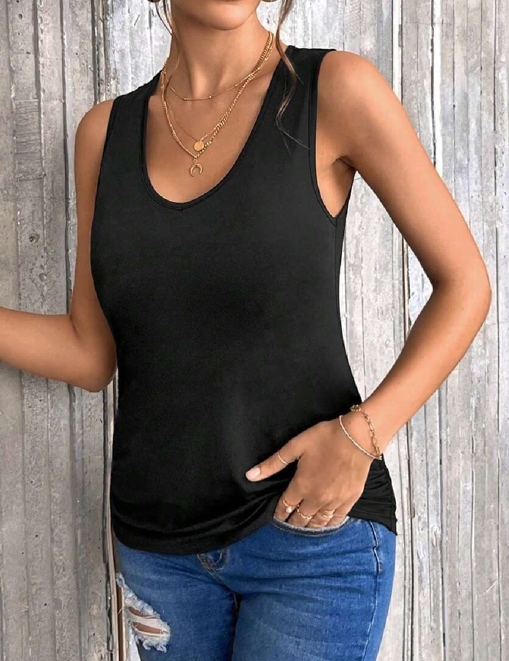 Maiou SHEIN, negru