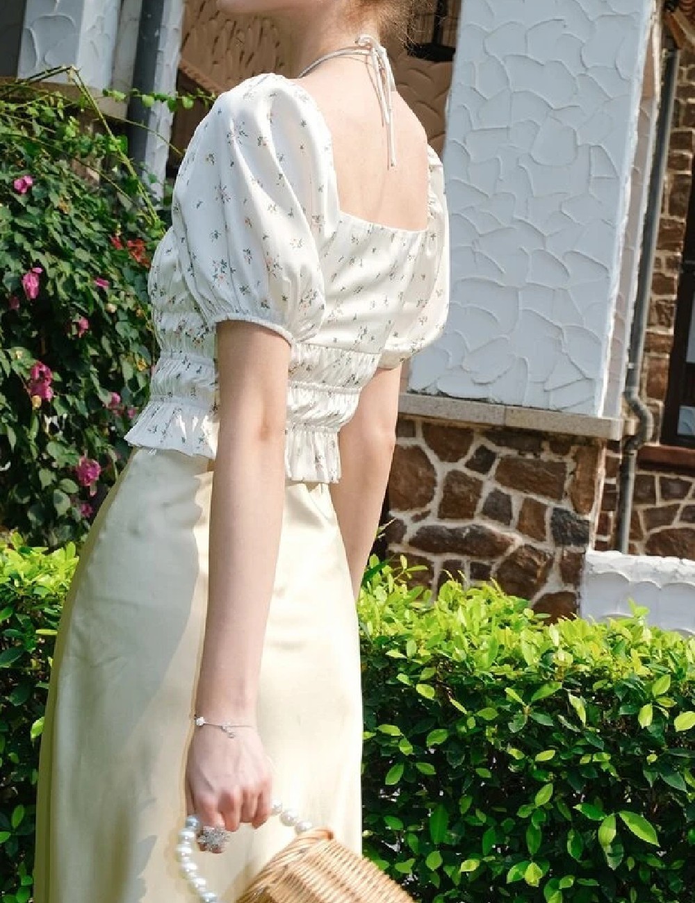 Top SHEIN, ecru - 1 | YEO