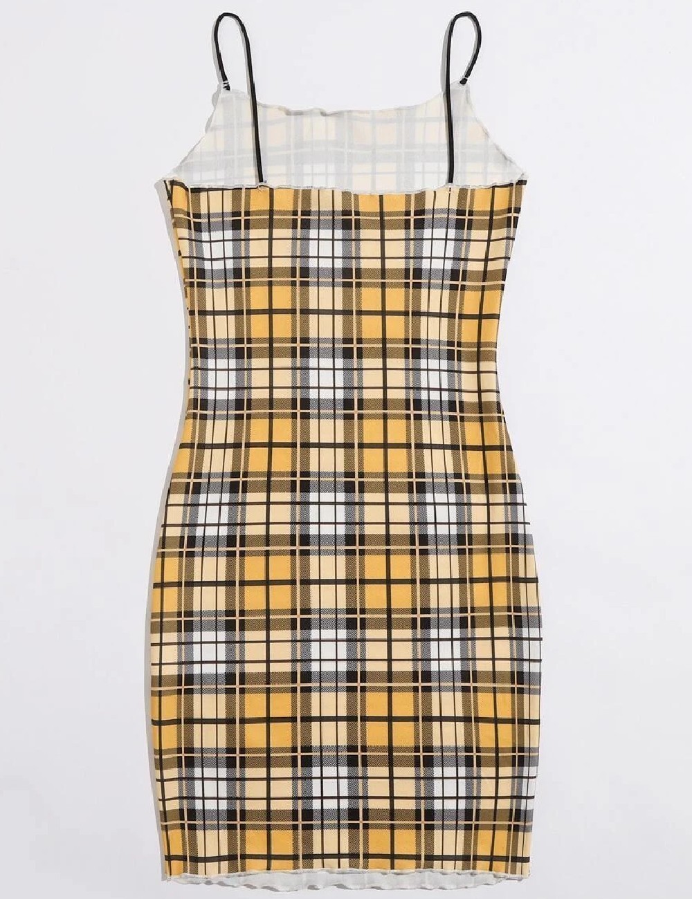 Rochie scurta SHEIN, galben - 1 | YEO