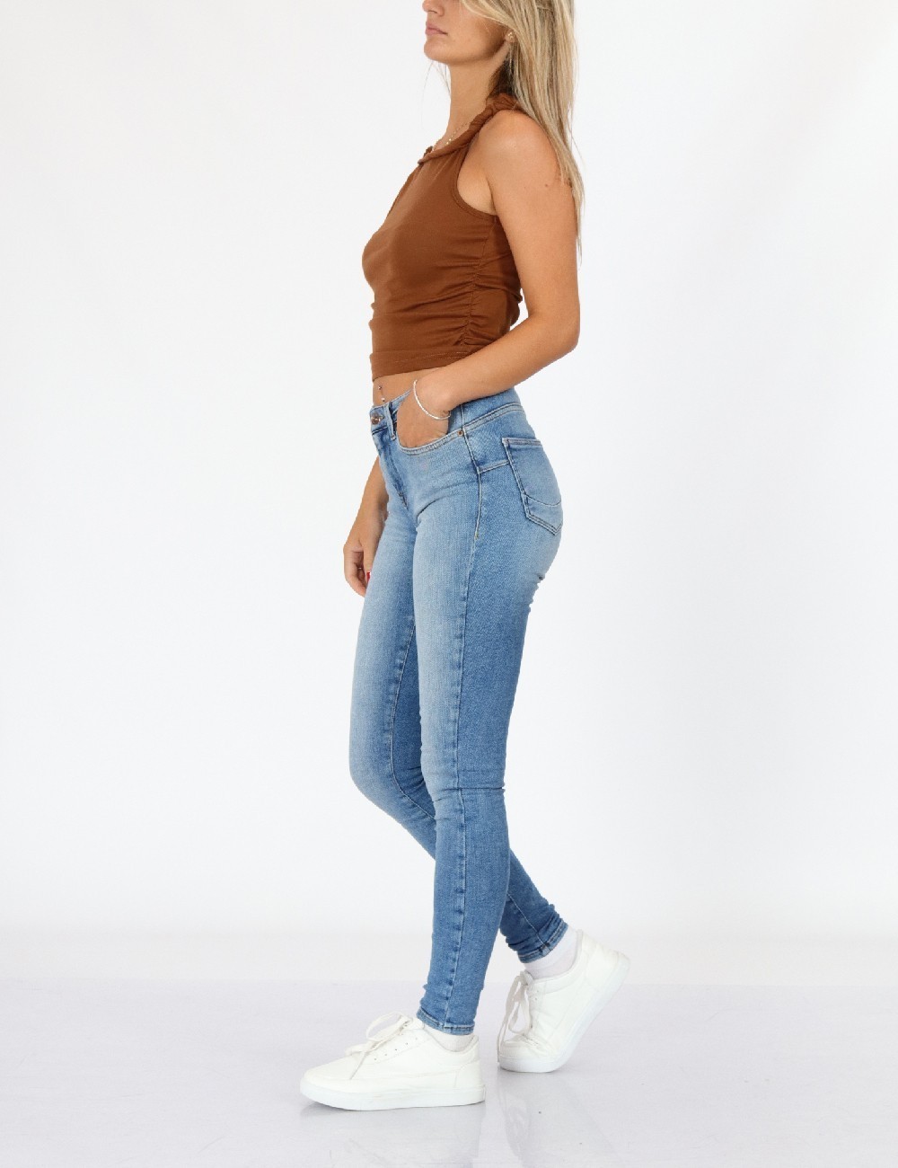 Top SHEIN, maro - 1 | YEO