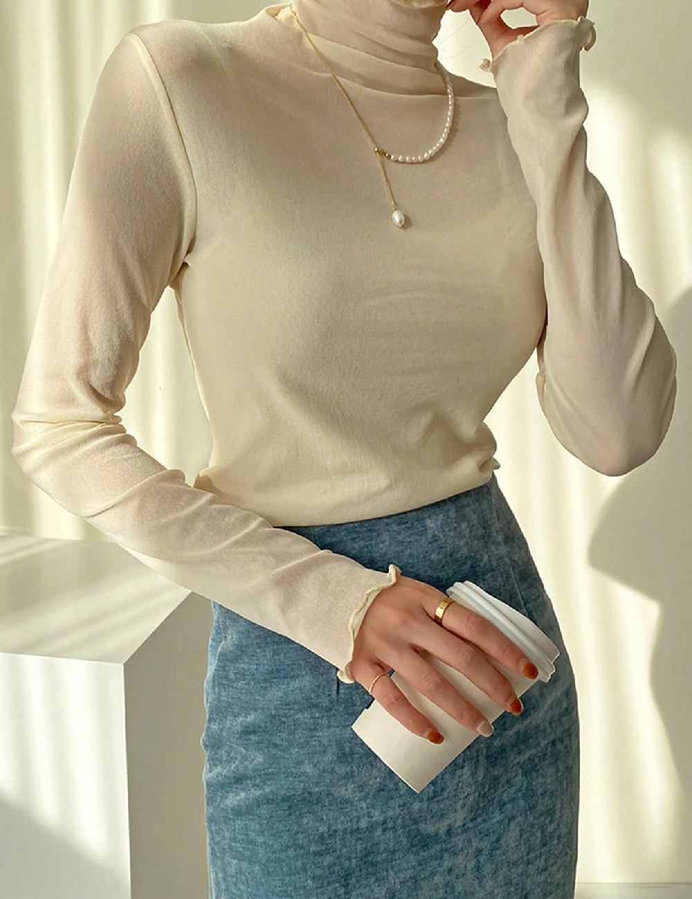 Bluza dazy, crem