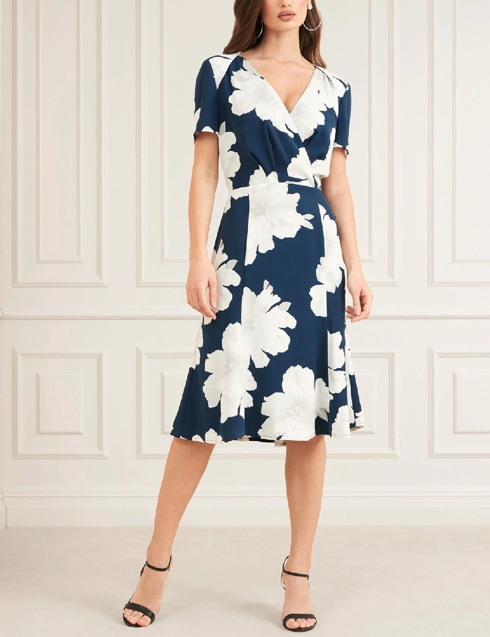 Rochie medie Marciano Guess, bleumarin