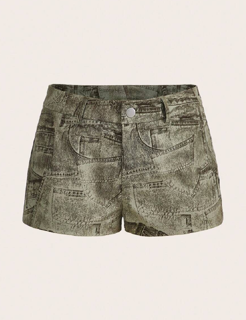 Pantaloni scurti romwe, verde