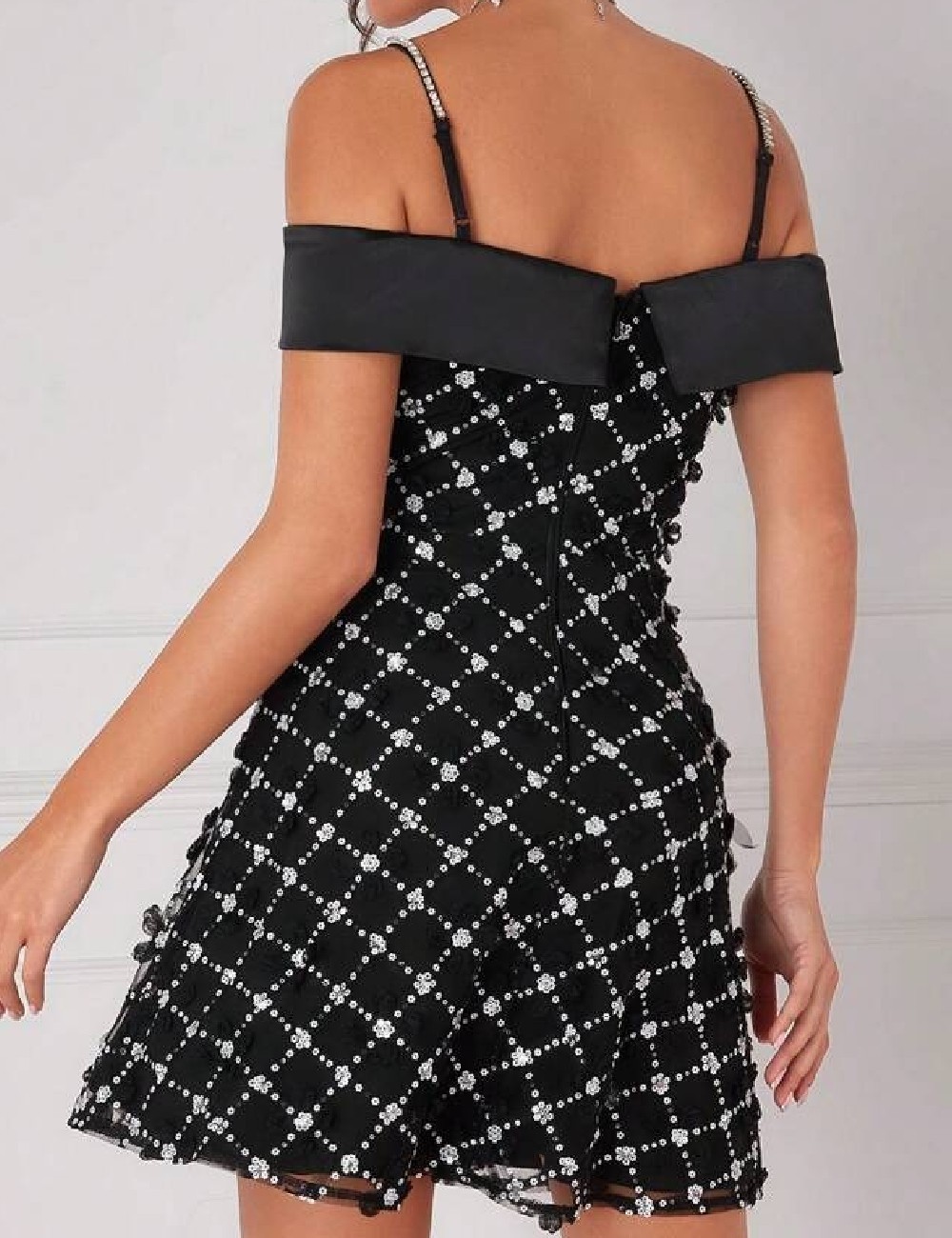 Rochie scurta SHEIN, negru - 1 | YEO