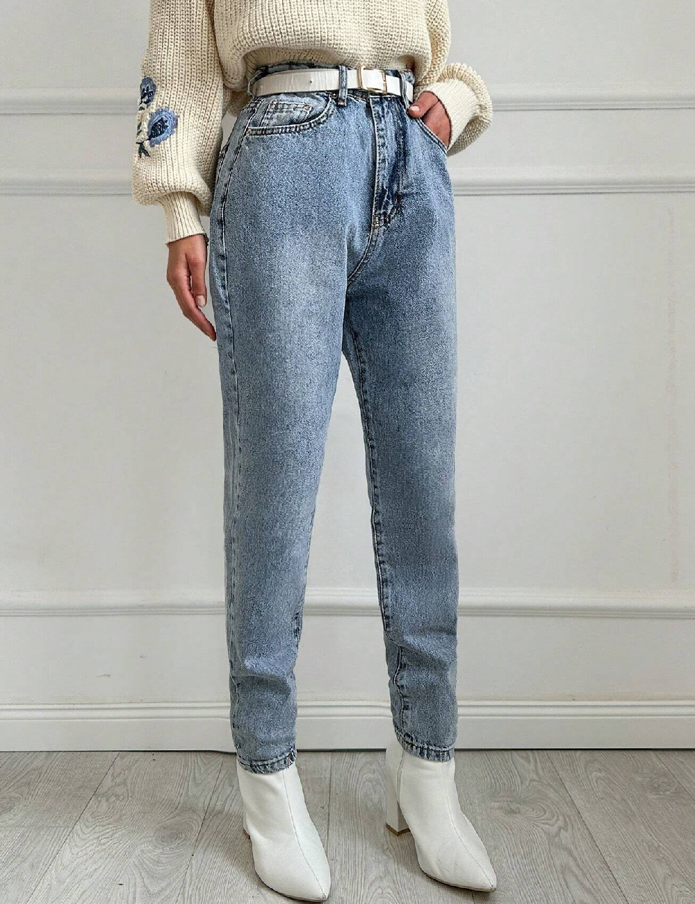 Blugi SHEIN, albastru