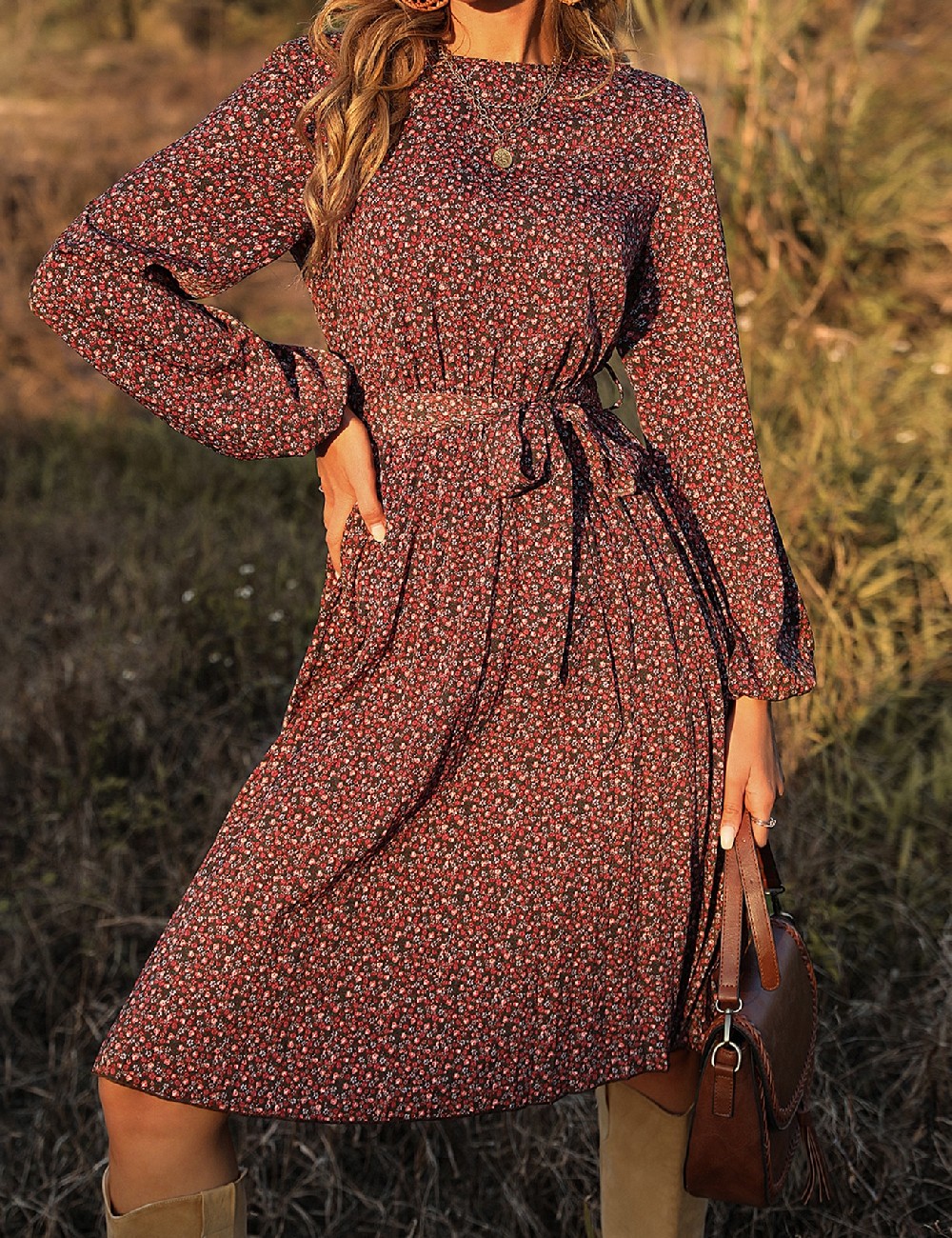 Rochie medie SHEIN, floral - 1 | YEO