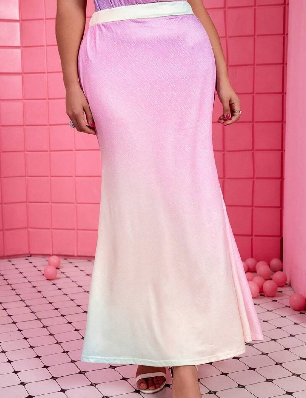 Fusta SHEIN CURVE, mix culori - 1 | YEO