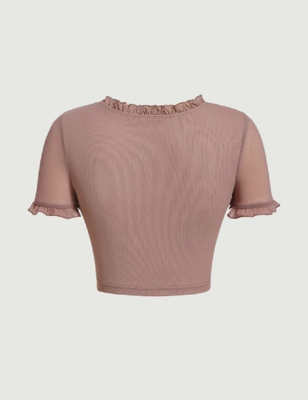 Top SHEIN, roz pudra - 1 | YEO