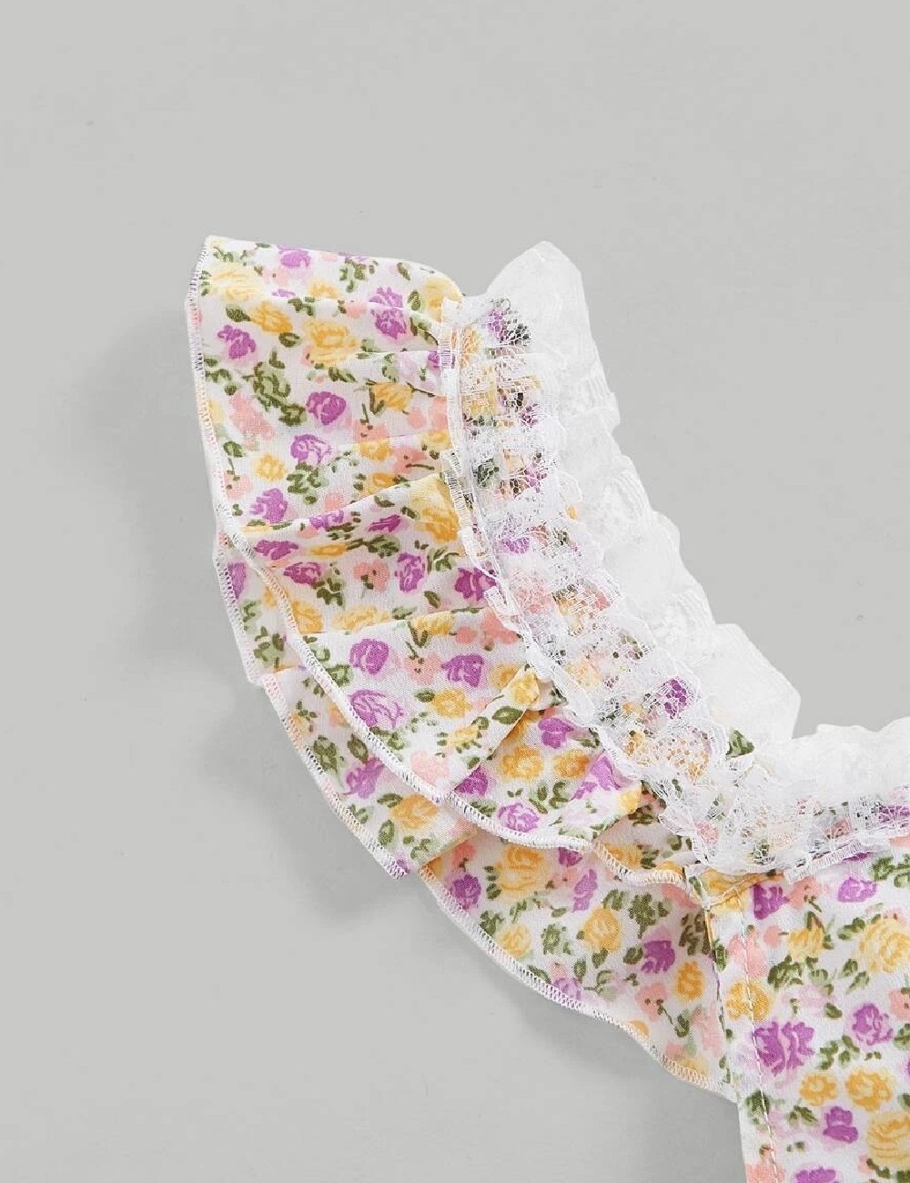 Top SHEIN, floral - 1 | YEO