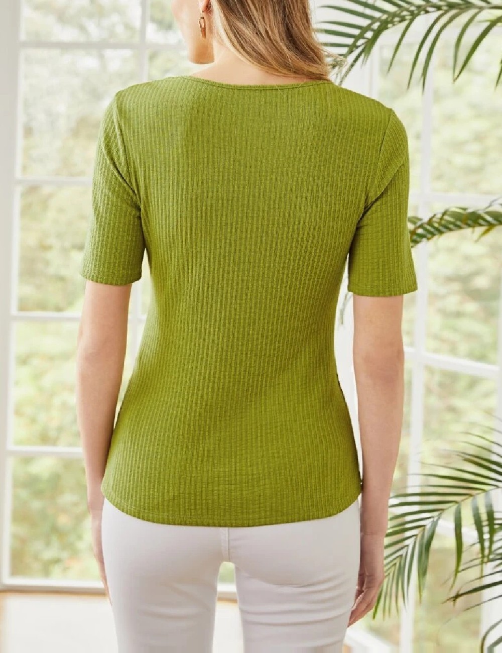 Bluza MOTF, verde - 1 | YEO