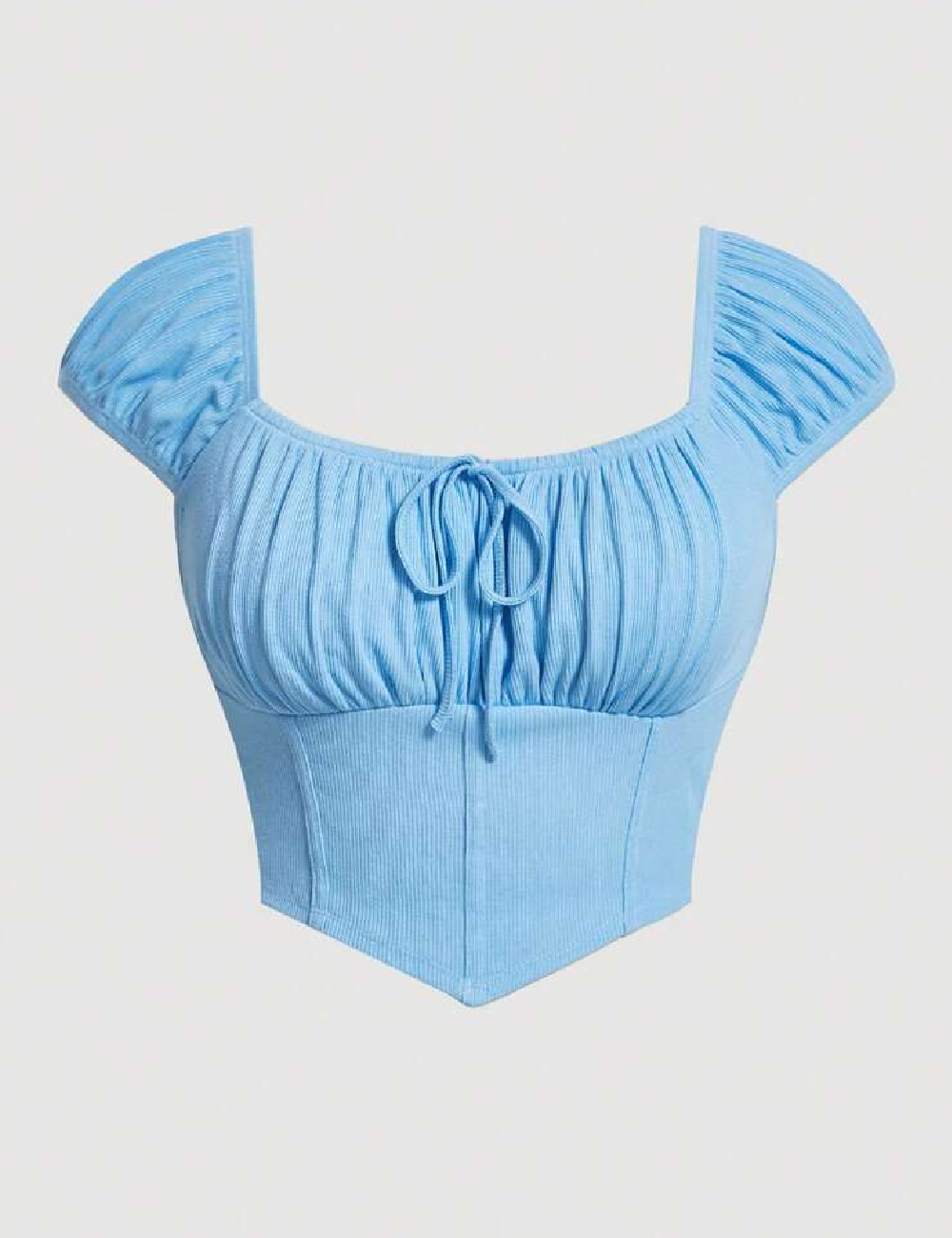 Top SHEIN CURVE, albastru