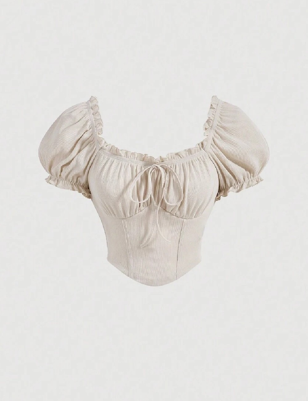 Top SHEIN, crem - 1 | YEO