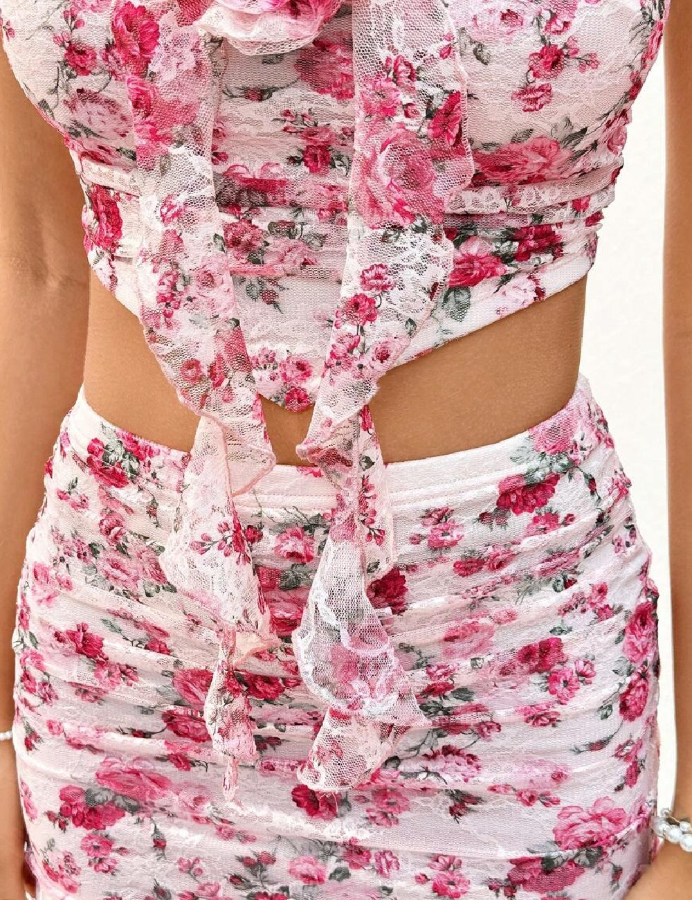 Compleu SHEIN, floral print - 1 | YEO