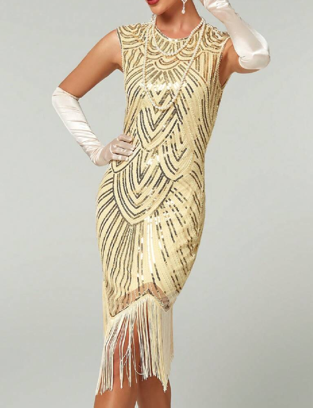 Rochie scurta SHEIN, galben - 1 | YEO