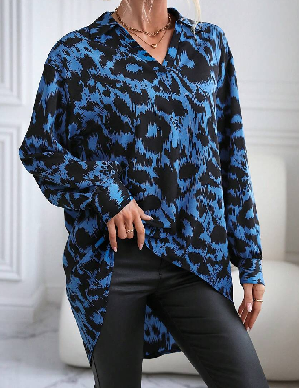 Bluza SHEIN, albastru