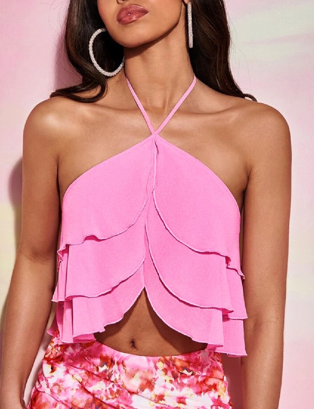 Top SHEIN, roz - 1 | YEO