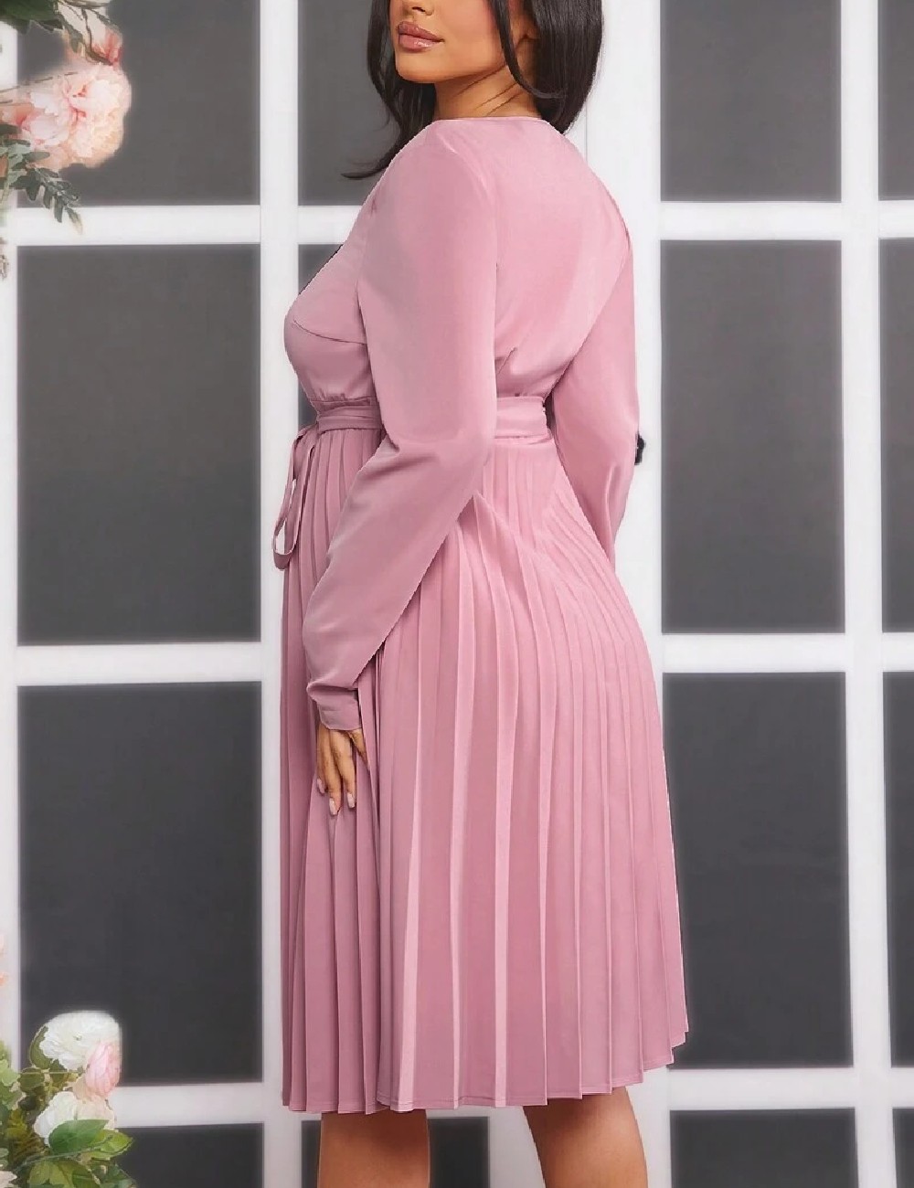 Rochie medie SHEIN Maternity, roz - 1 | YEO