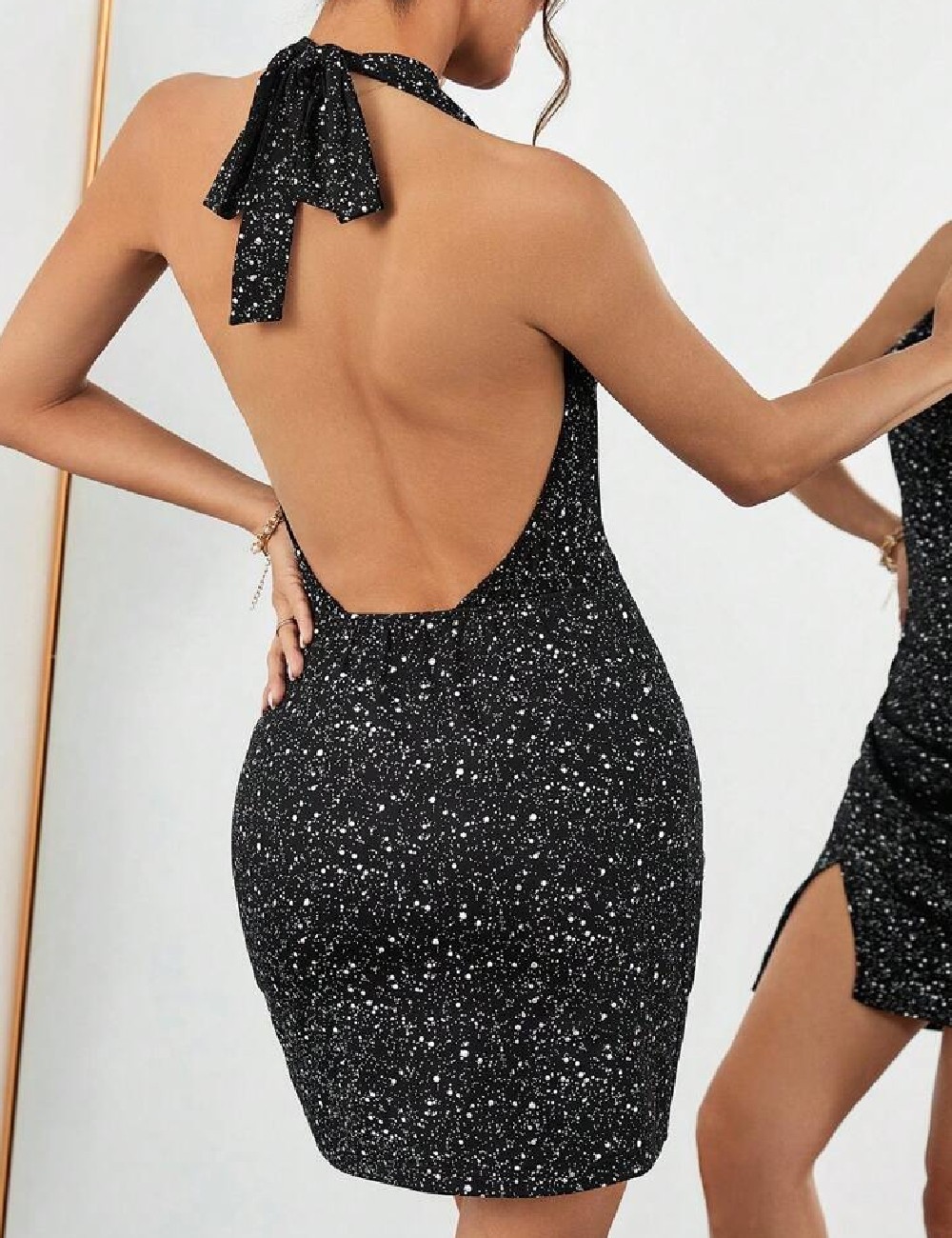 Rochie scurta SHEIN, negru - 1 | YEO