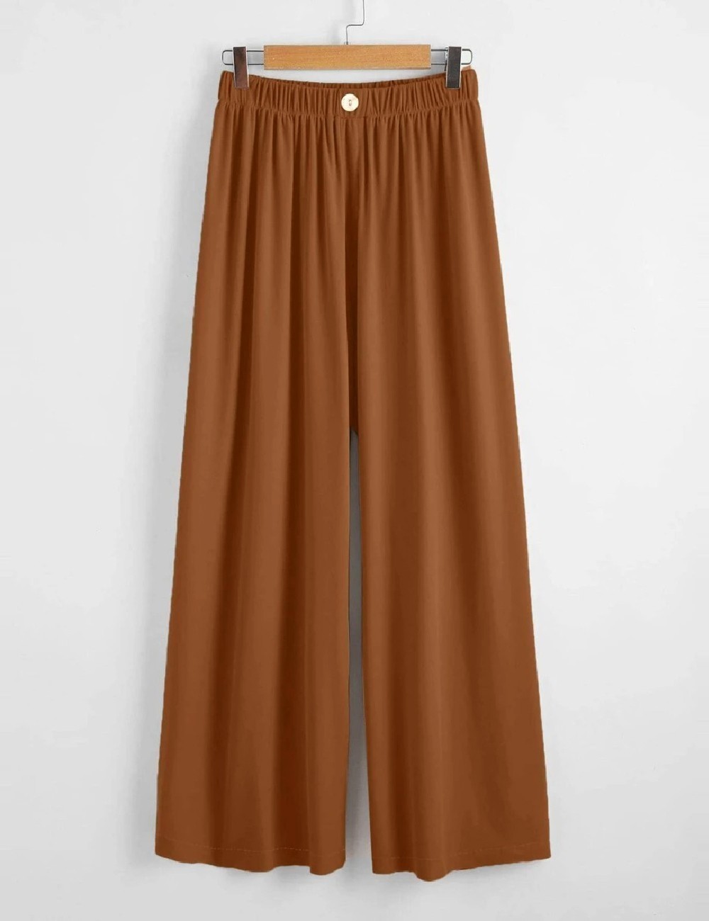 Pantaloni SHEIN CURVE, maro - 1 | YEO