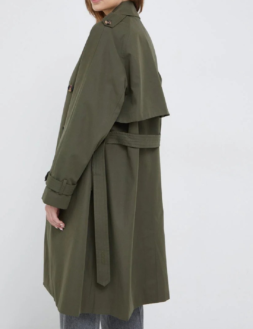 Trench Pepe Jeans London, verde - 1 | YEO