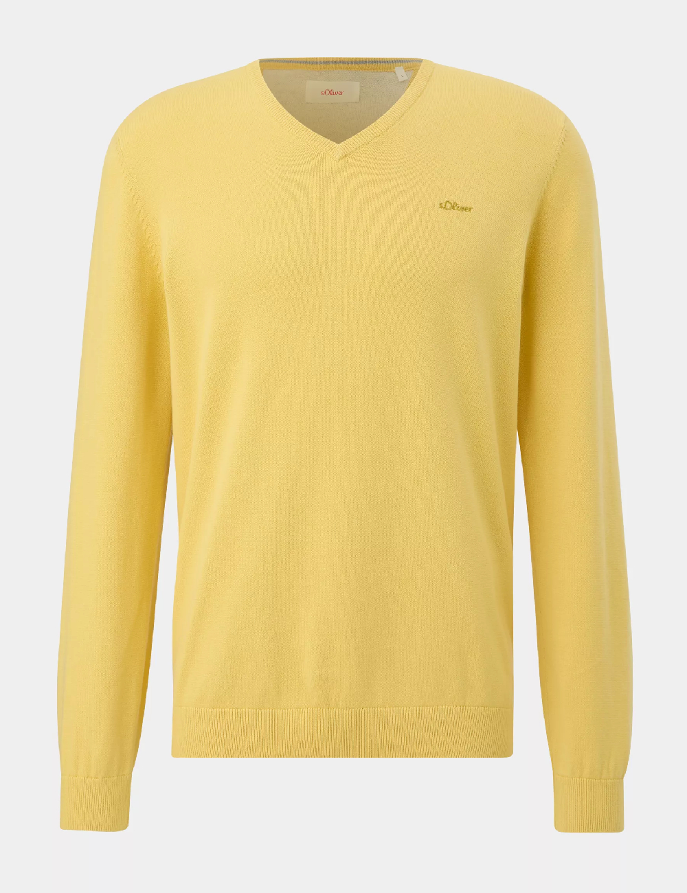 Bluza s.Oliver Plus Size Men, galben