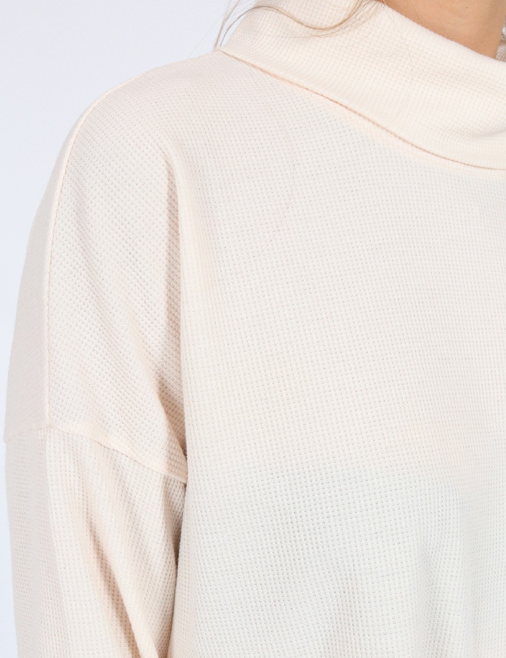 Bluza American Eagle, crem - 1 | YEO
