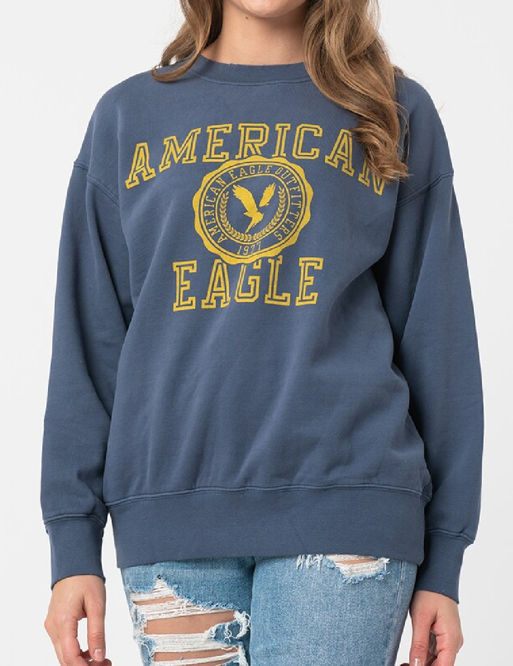 Bluza American Eagle, albastru