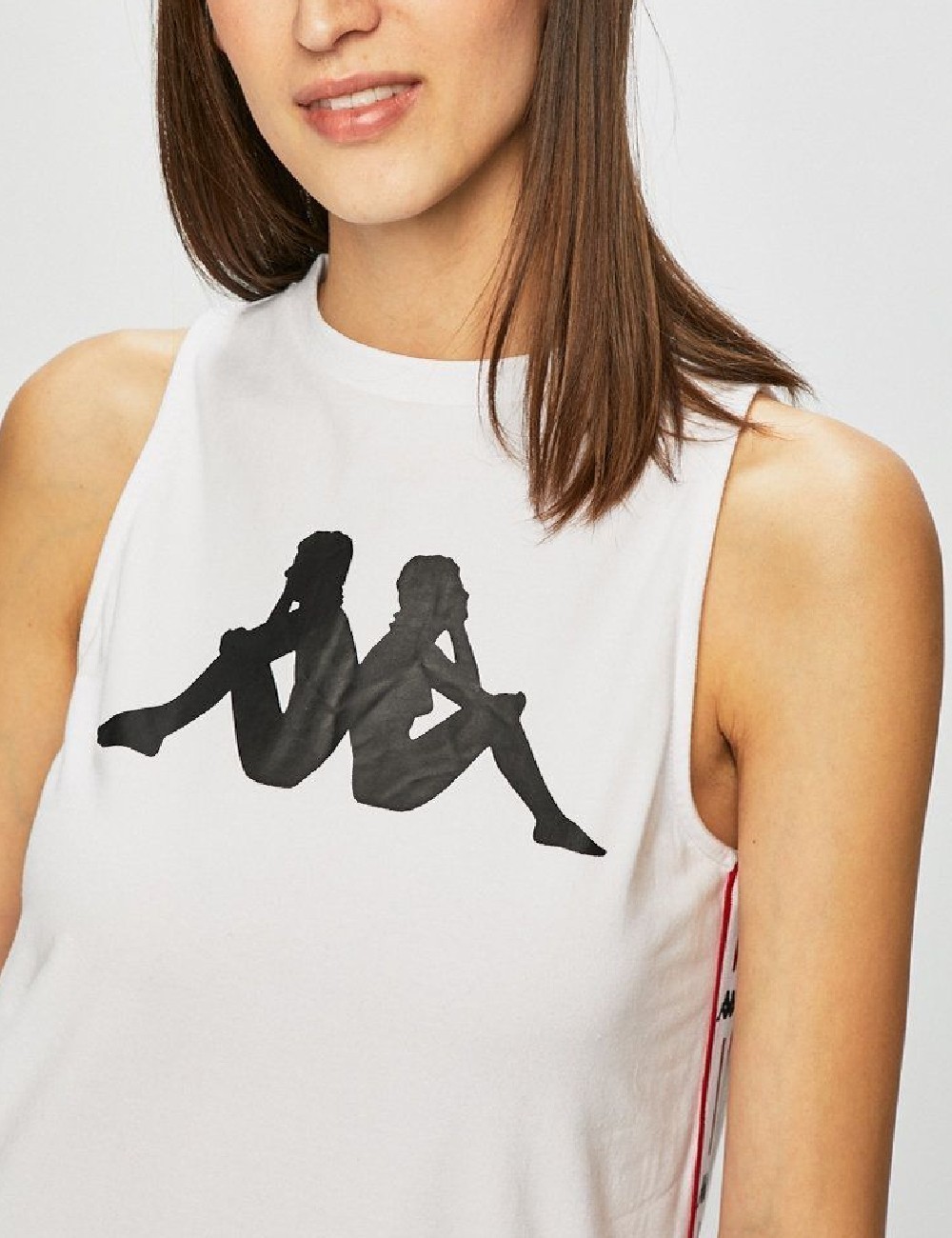 Rochie lunga Kappa, alb - 1 | YEO