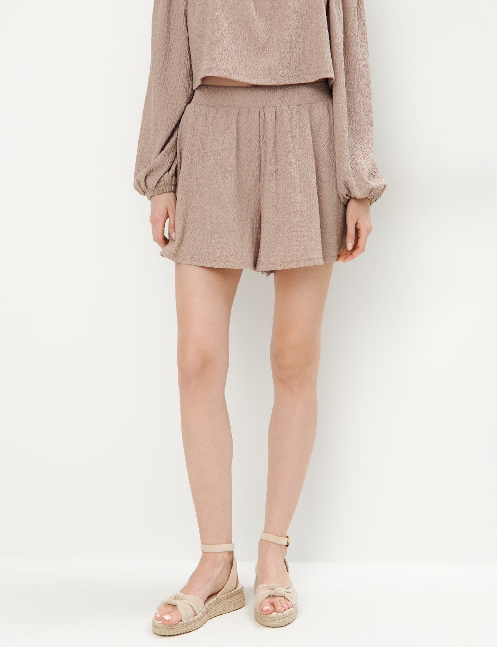 Pantaloni scurti Mohito, bej - 1 | YEO