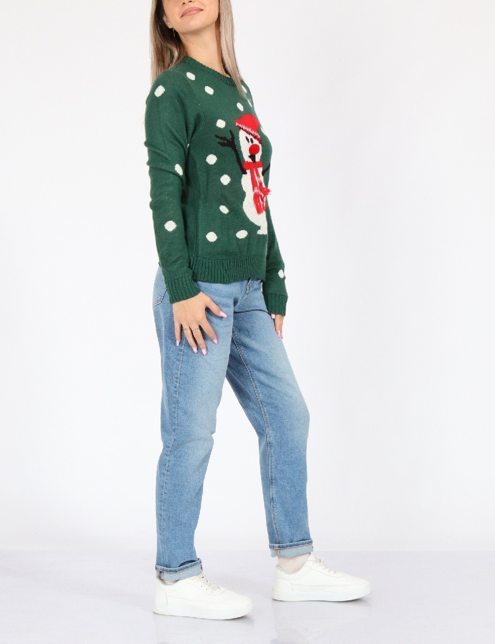 Bluza Pieces, verde - 1 | YEO