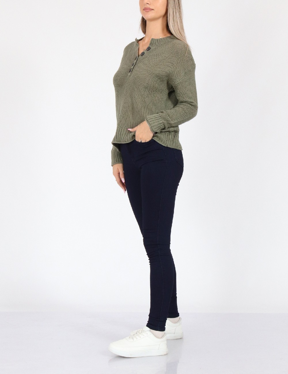 Bluza American Eagle, verde - 1 | YEO
