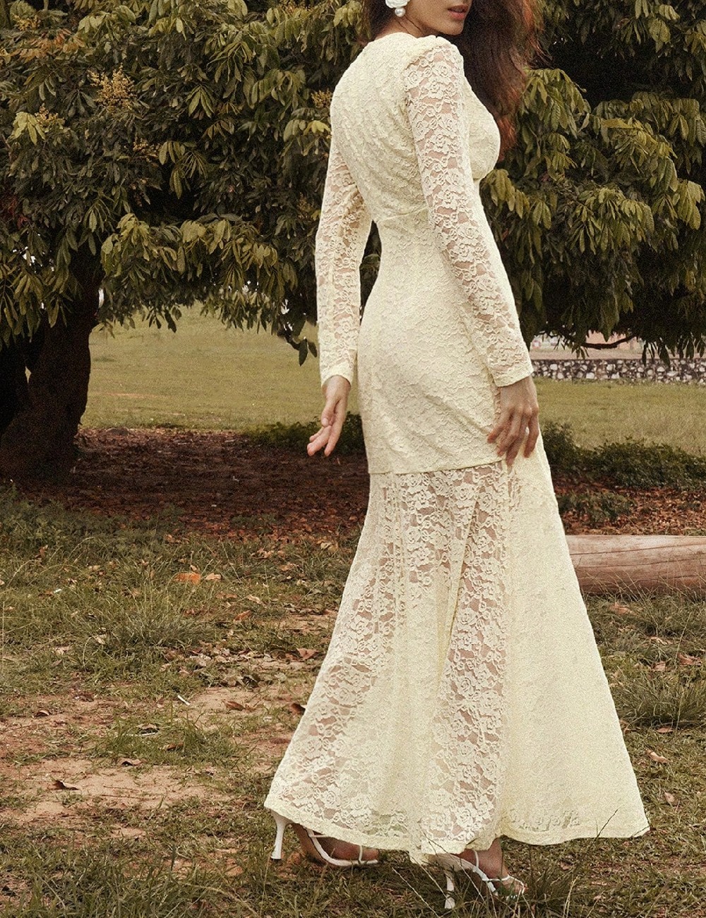 Rochie lunga Anewsta, galben - 1 | YEO
